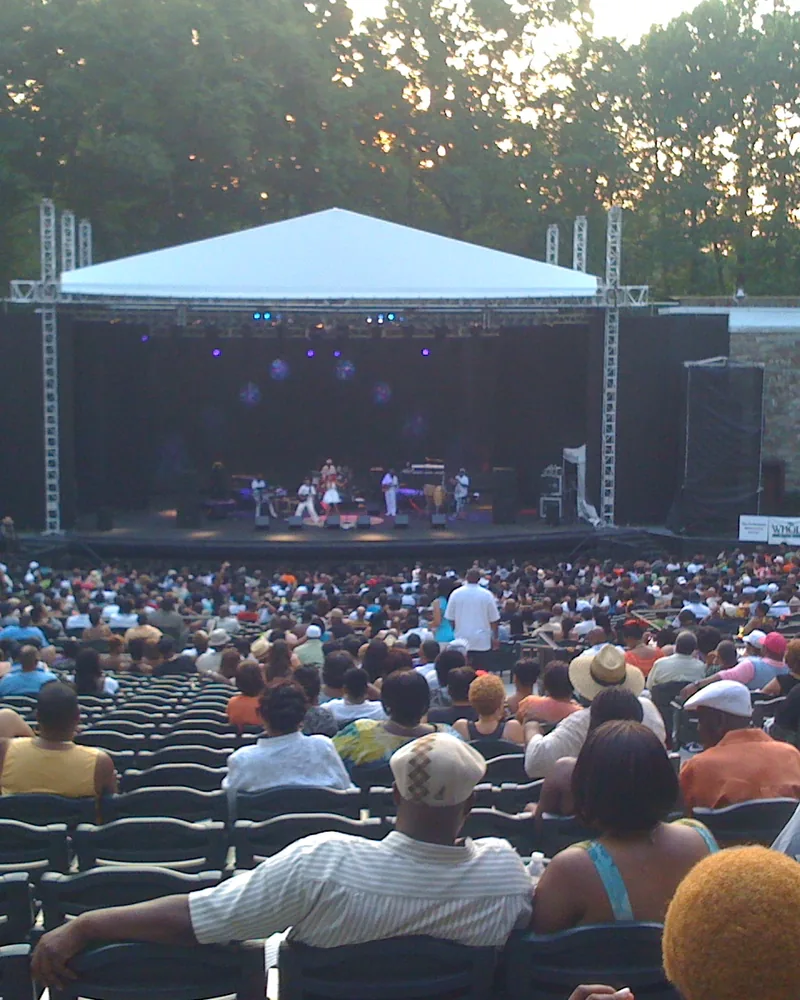 Carter Barron Amphitheatre in Rock Creek Park, off 16th Street