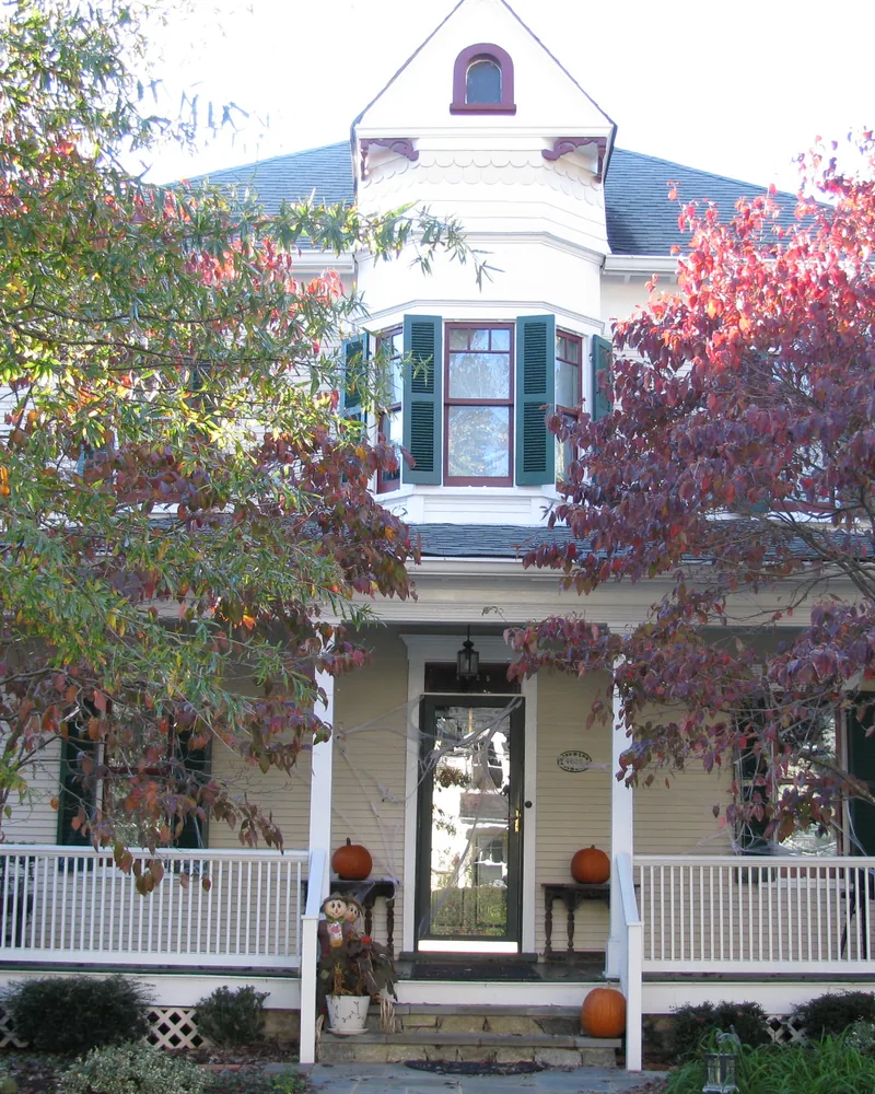 The Walde-Carter House on 48th Street NW in American University Park