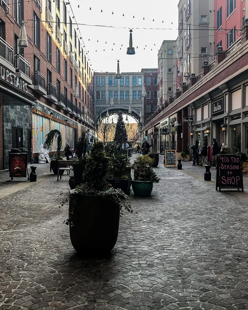 Bethesda Row, downtown Bethesda