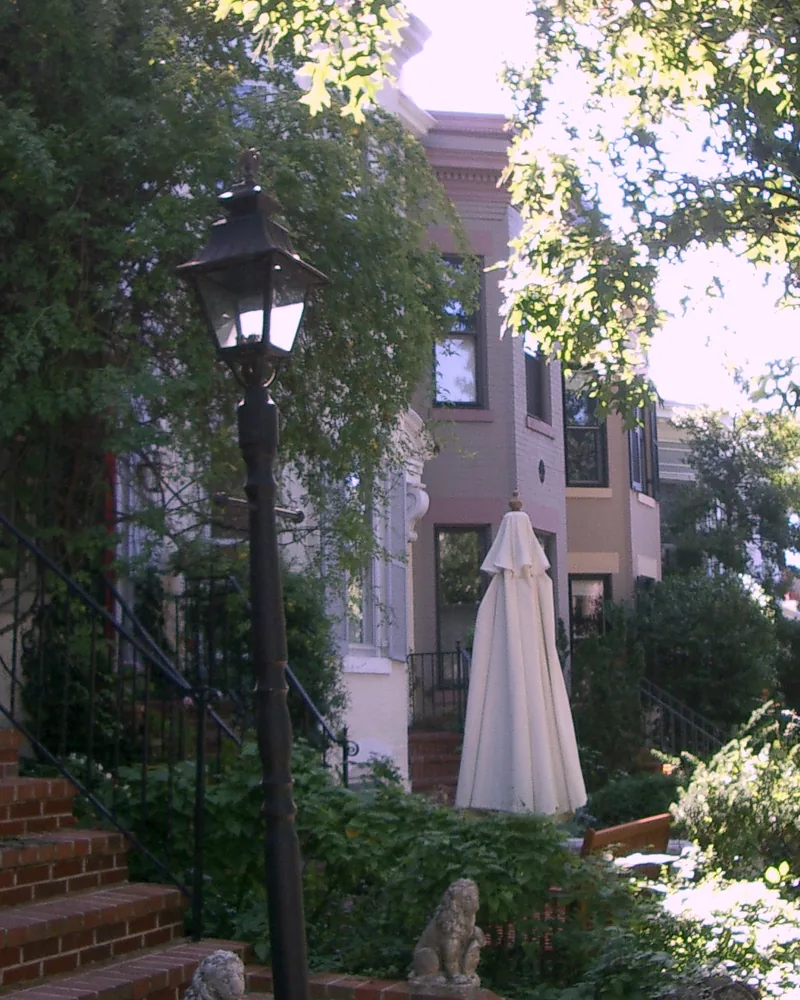 A rowhouse on Hall Place NW in Glover Park