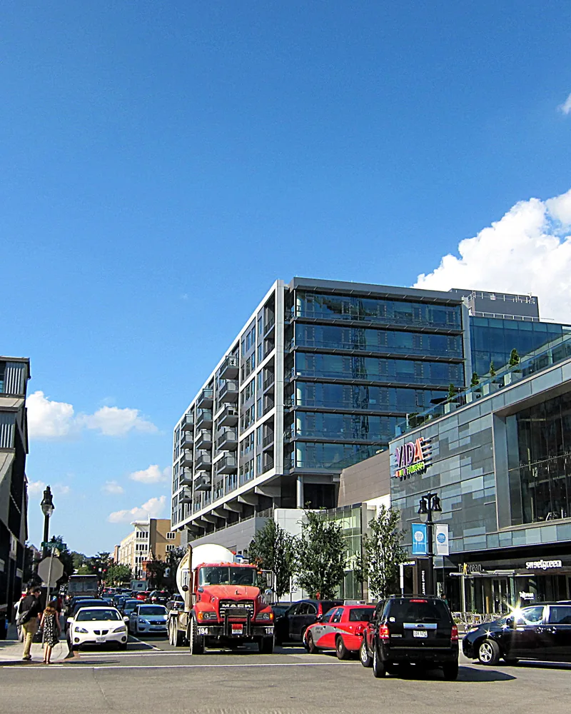 4th and Tingey Streets SE in Navy Yard, Washington DC