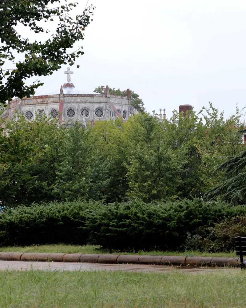 Grant Circle, one of Petworth's two landscaped traffic circles