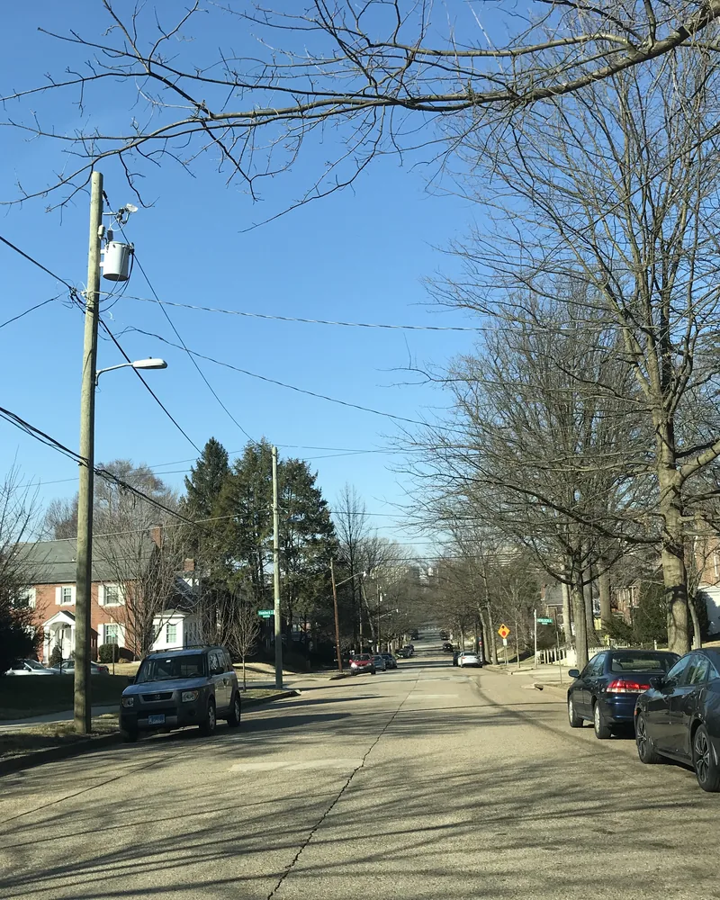 14th and Hemlock Streets NW in Shepherd Park