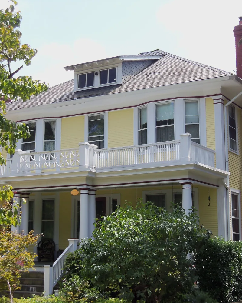 A house on Cedar Street NW in the Takoma Historic District